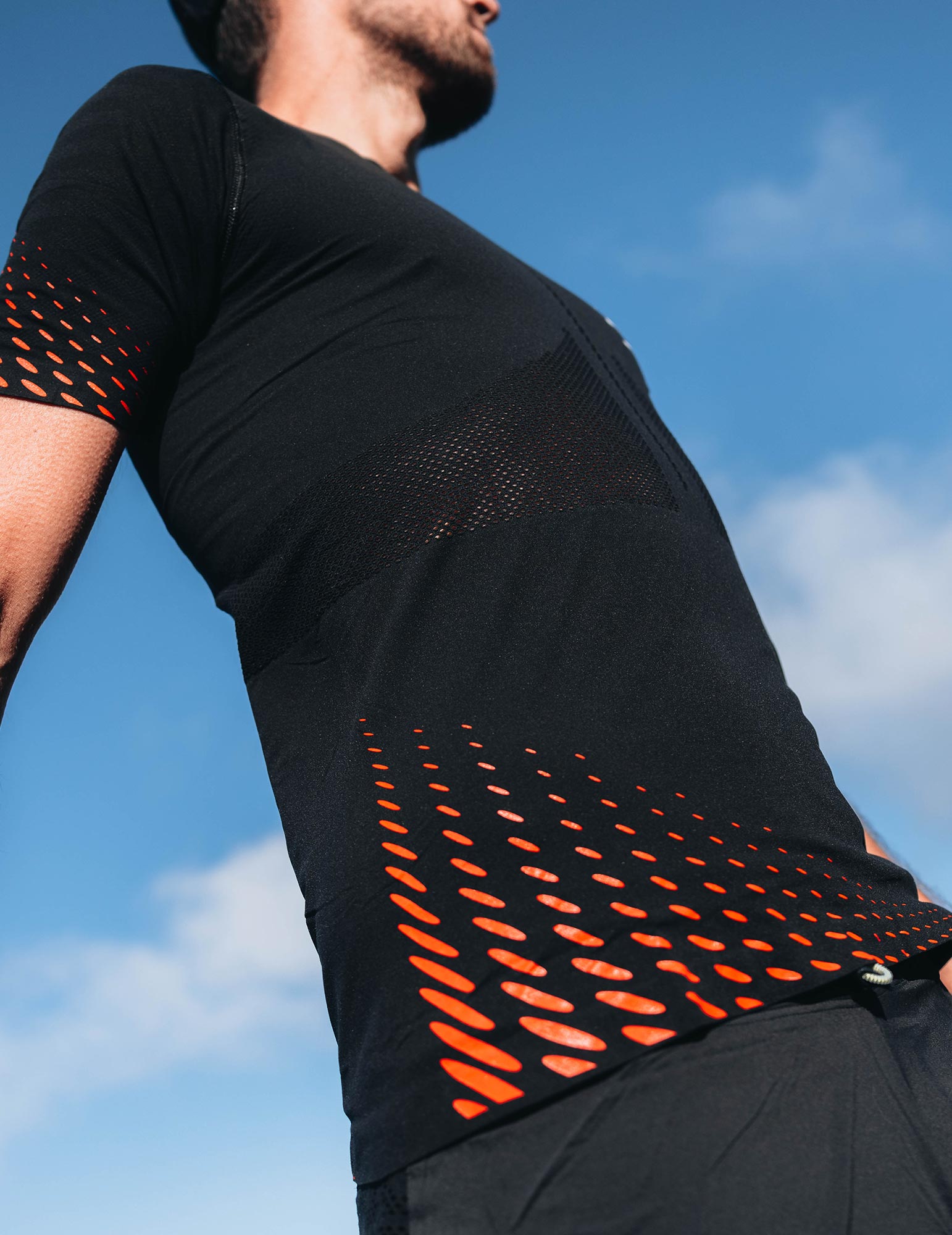 Tshirt Racing SS da uomo Compressport 10 T shirt running SS Tshirt M Uomo Compressport 95325