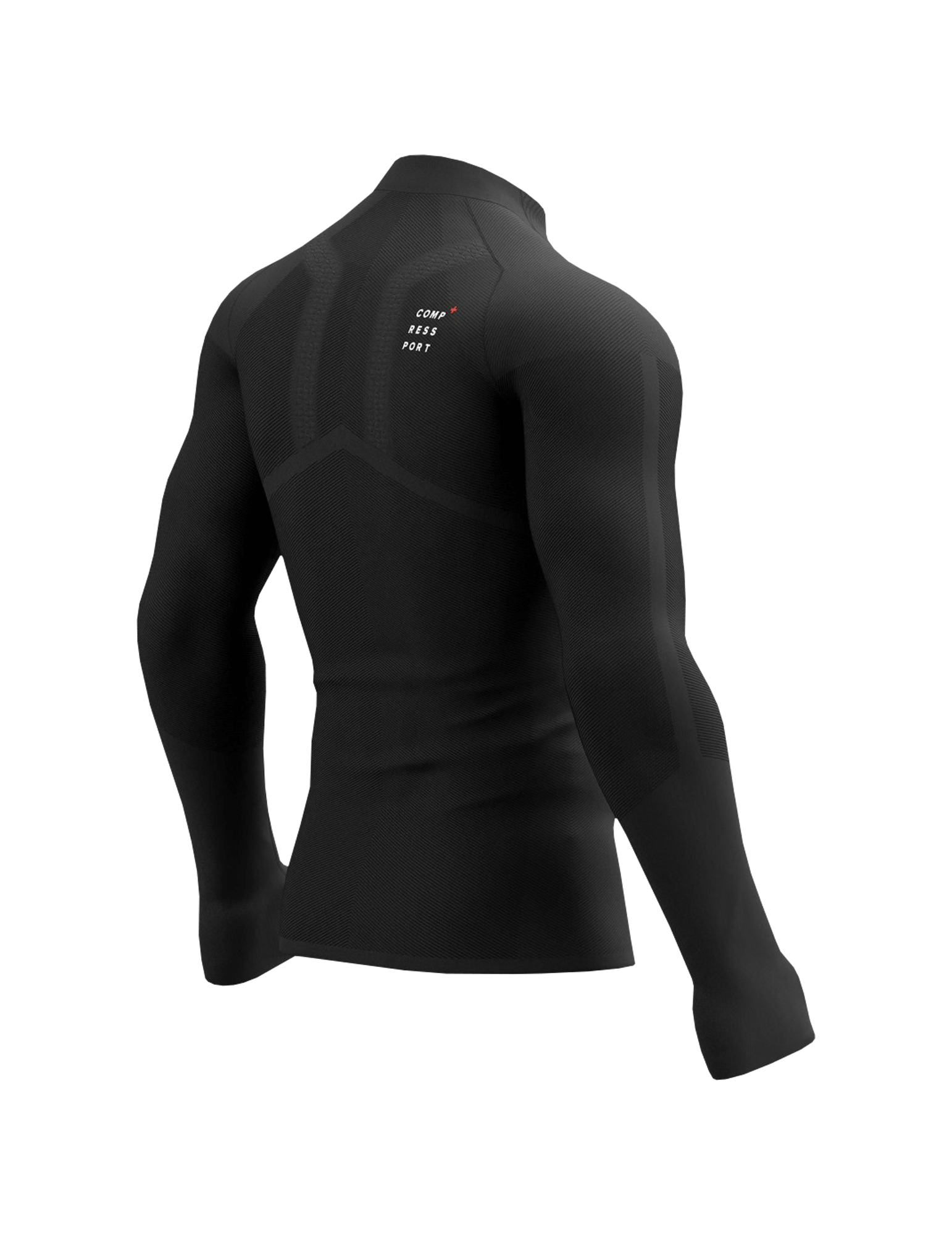 Maglietta da uomo "Winter trail postural" a maniche lunghe Compressport 2 T shirt trail manches longues Winter trail postural Homme Compressport 98779