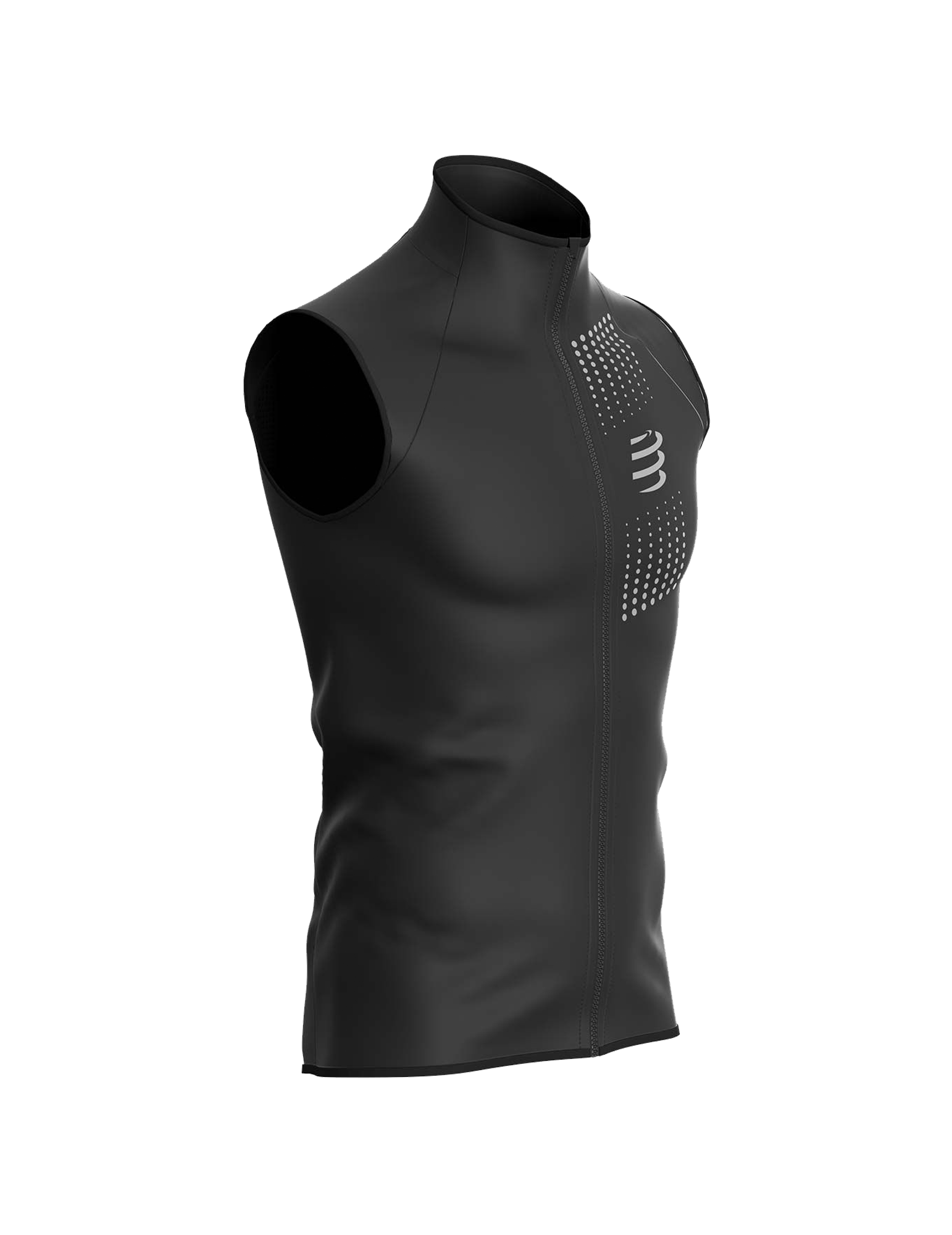 Colete Hurricane Windproof Compressport 70502 para homem