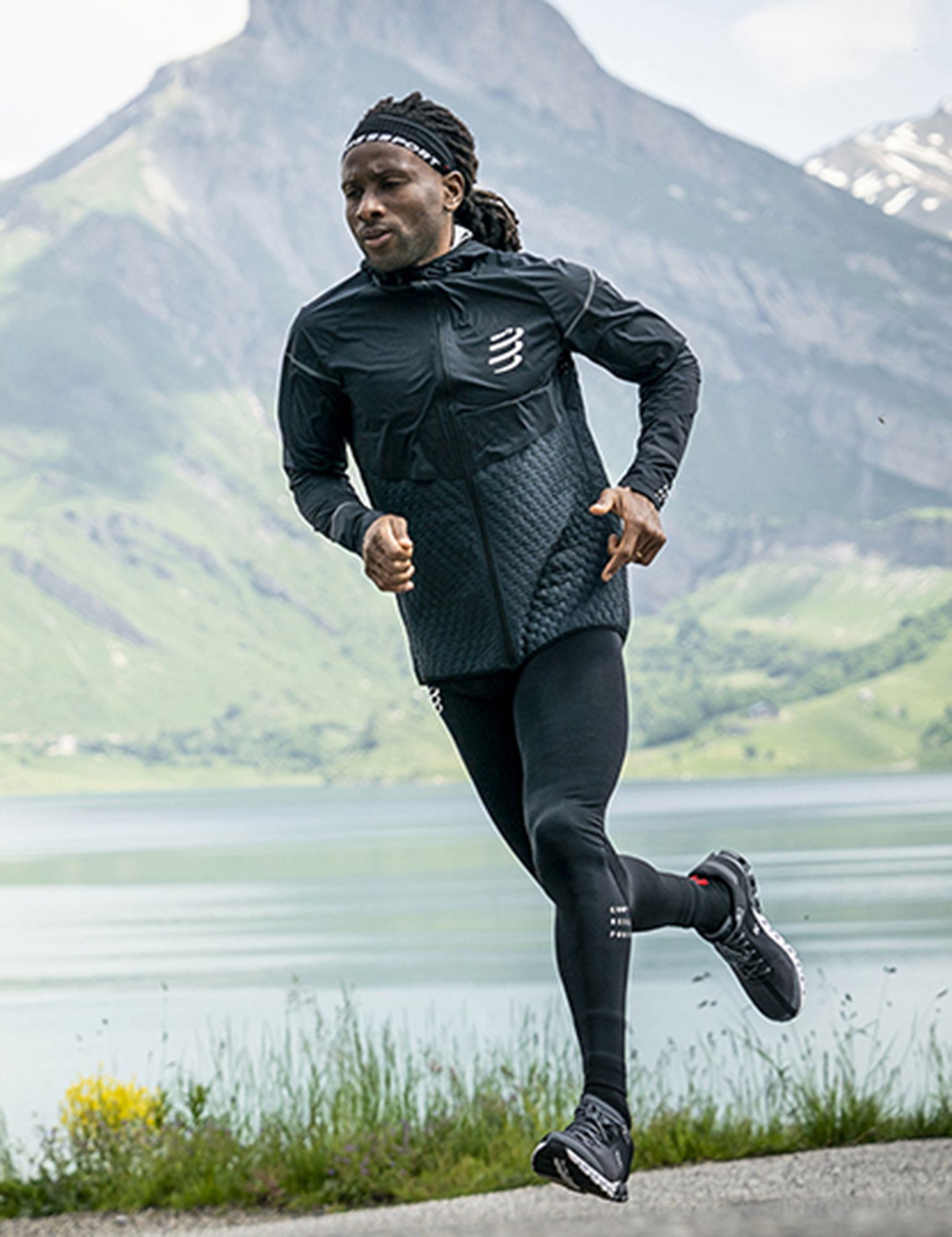 Chaqueta deportiva Compressport "Winter Insulated 10/10" para hombre 3 Chaqueta Compressport 1010 aislante de invierno para hombre 14467