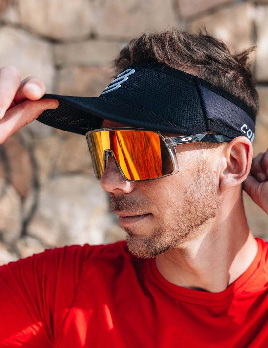 Spiderweb Ultralight Visor" running visor Compressport 12 Spiderweb Ultralight Visor running visor Compressport 91625