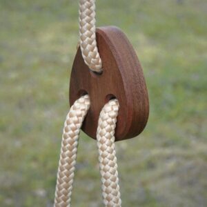 Altalena "Classic Outdoor" in noce Lillagunga 33 Dondolo classico da esterno in noce Lillagunga 73084