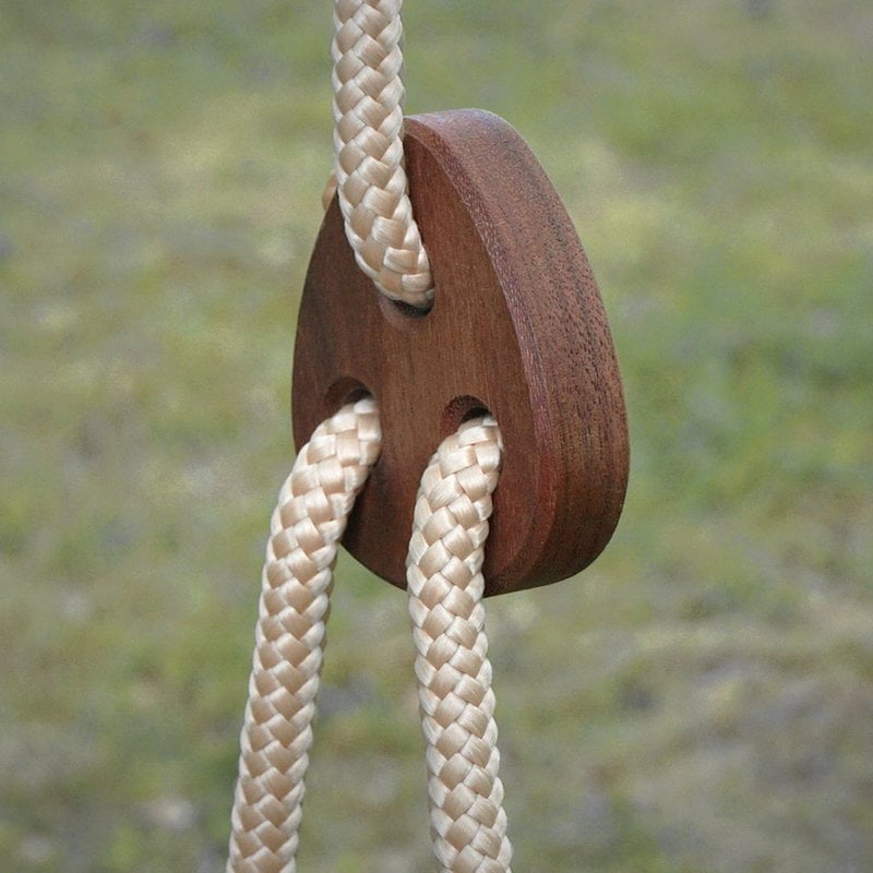 Altalena "Classic Outdoor" in noce Lillagunga 3 Dondolo classico da esterno in noce Lillagunga 73084