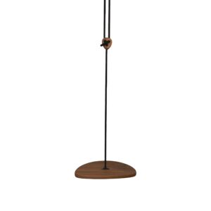 Disco Outdoor schommel van notenhout Lillagunga 53625