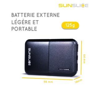 Gravity 5" batteria esterna Sunslice 11 Batteria esterna Gravity 5 Sunslice 55833