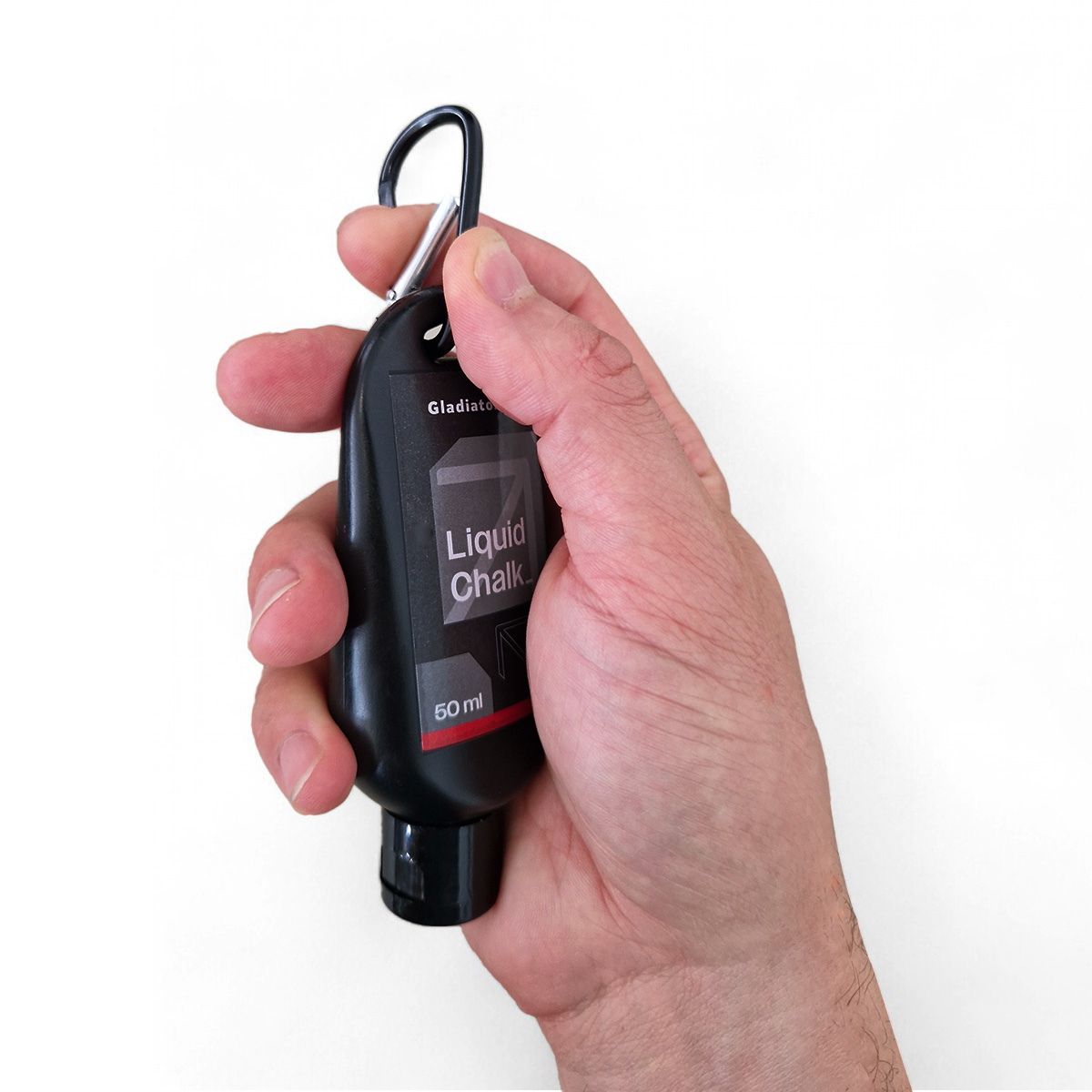Magnésia líquida "Liquid Chalk" com mosquetão 50ml GladiatorFit 3 Giz final 3