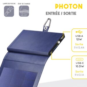 Caricabatterie solare portatile da 4W Sunslice 9 Caricabatterie solare portatile da 4W Sunslice 66484