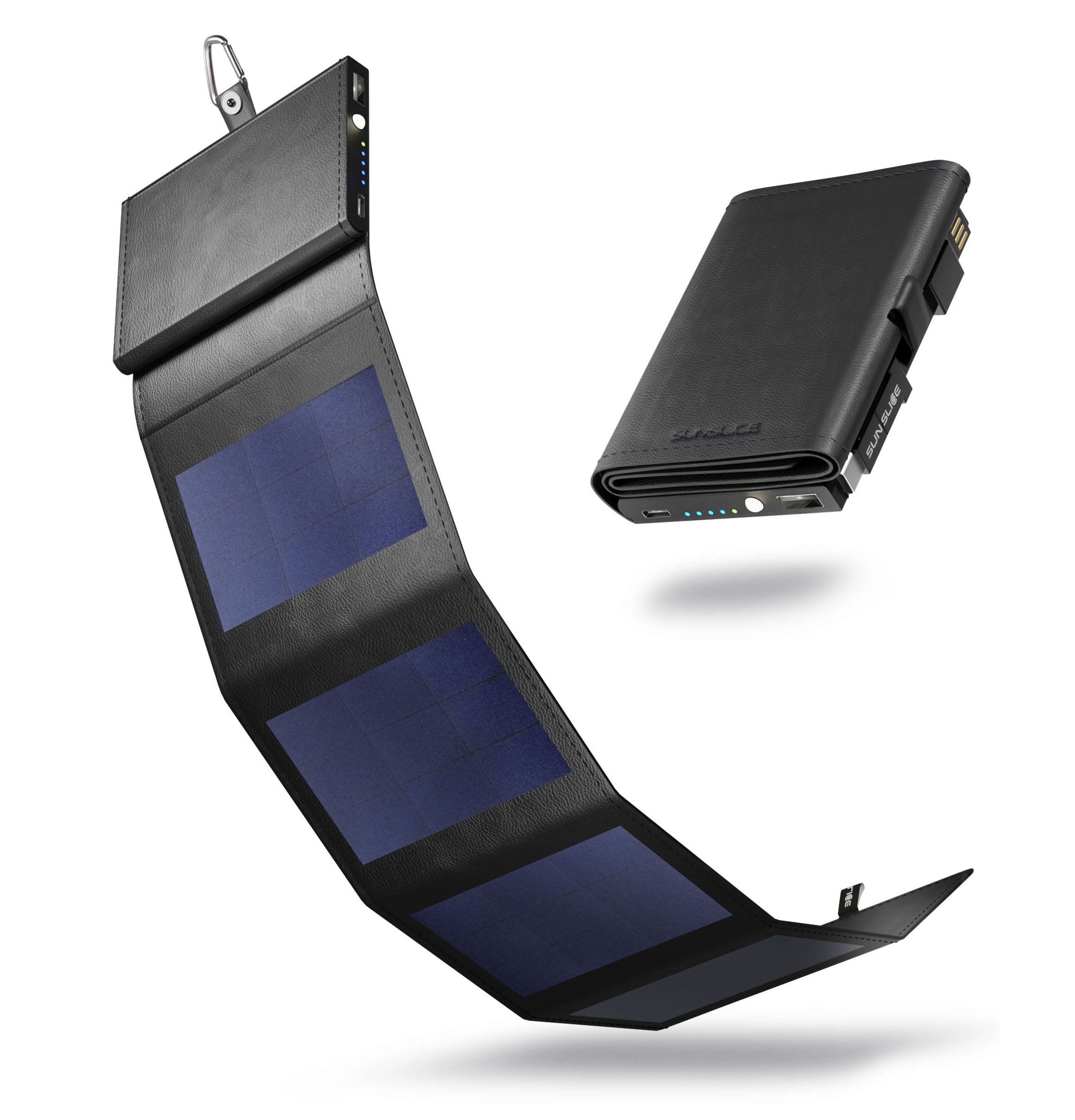 Caricabatterie solare portatile da 4W Sunslice 1 Caricabatterie solare portatile da 4W Sunslice 77560