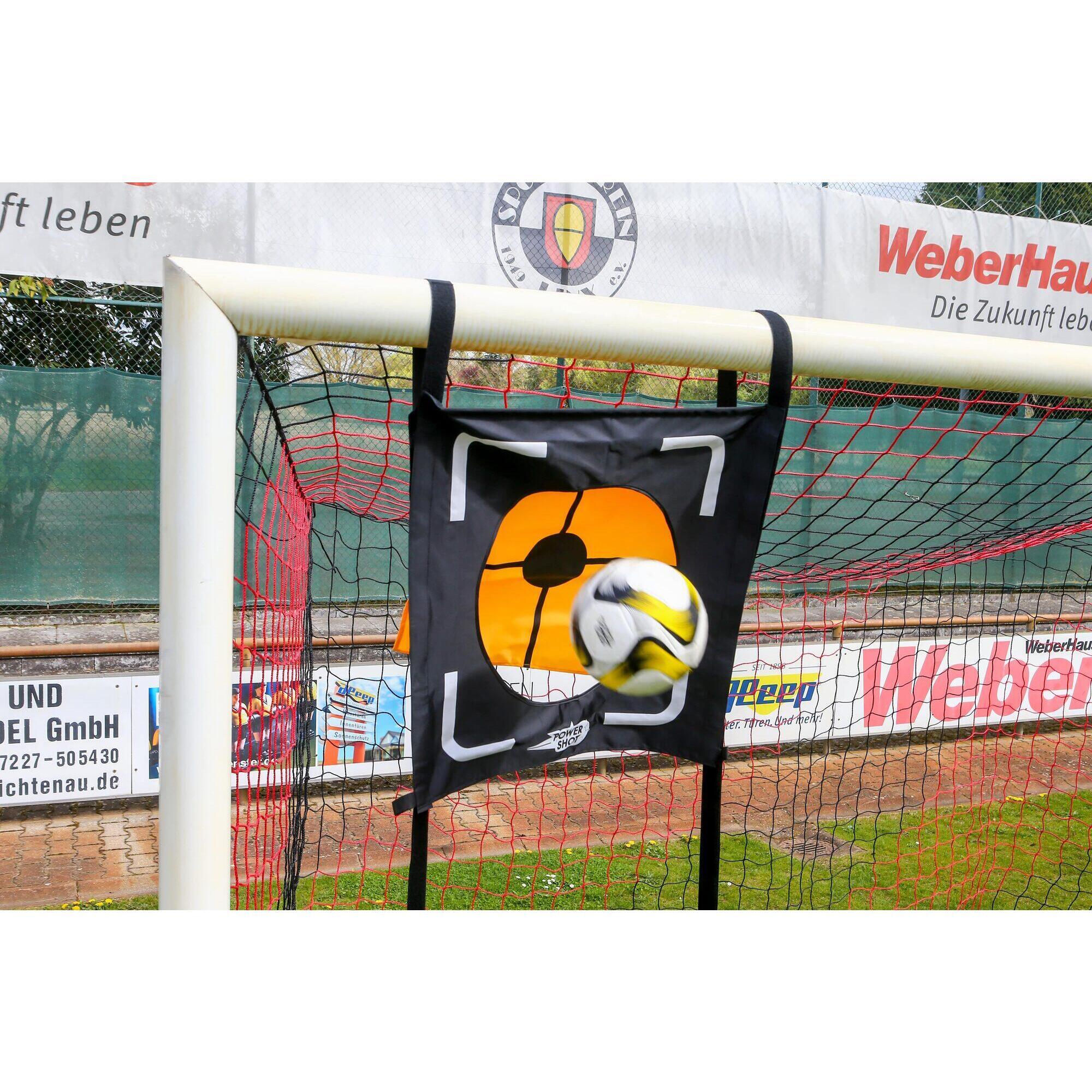 Conjunto de 2 alvos de futebol ajustáveis Powershot 89175