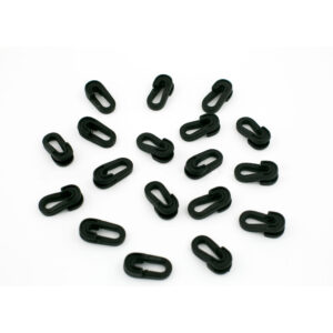 Clip per rete da calcio Powershot, confezione da 40 62240