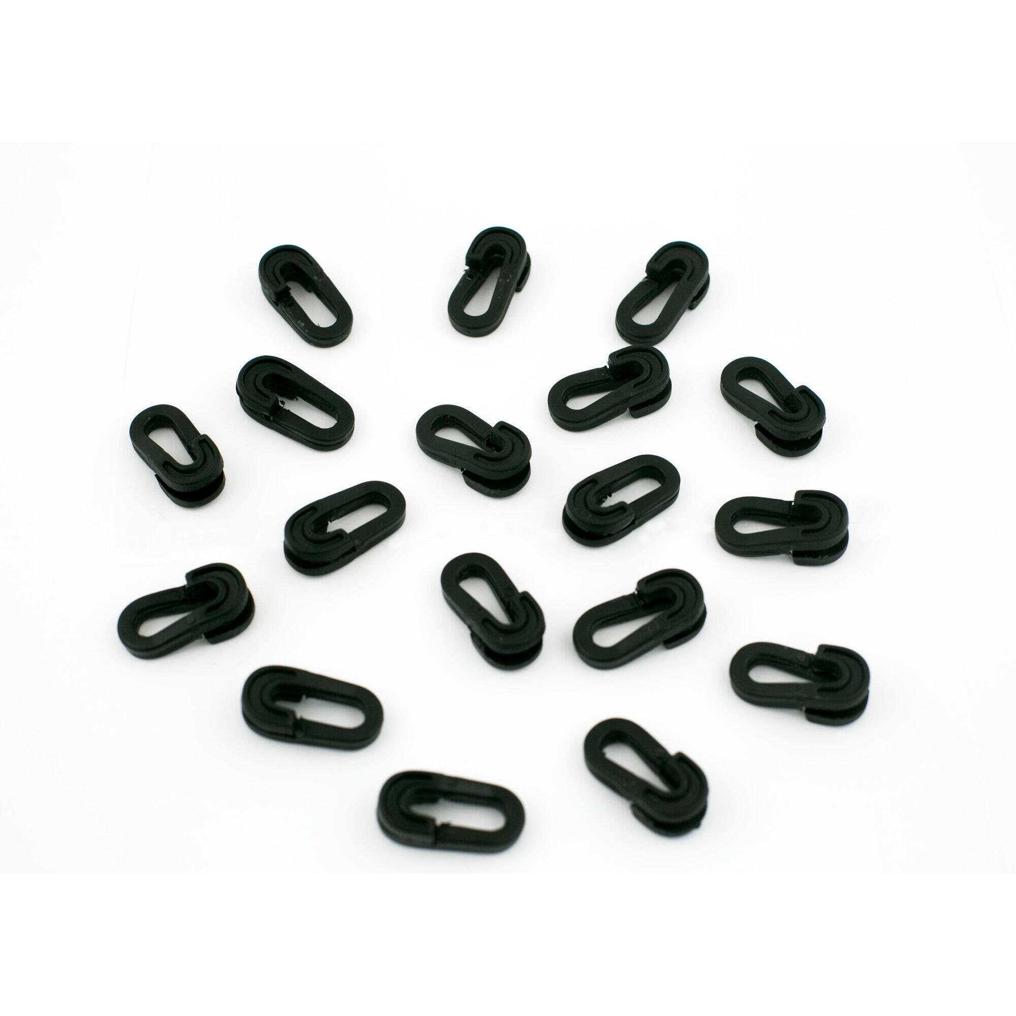 Clip per rete da calcio Powershot, confezione da 40 62240