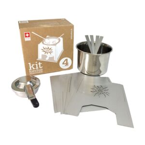 Kit de fondue para 4 pessoas Kitfondue 6 Kit de fondue para 4 pessoas Kitfondue 10680