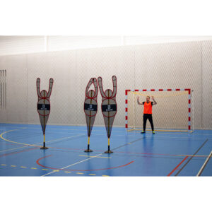 D-Man" pop-up handball defense dummy Powershot 10 Mannequin pop up D Man defense Handball Powershot 58063