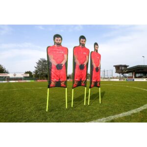 Powershot bedrukte flexibele voetbalpoppen set van 3 40254