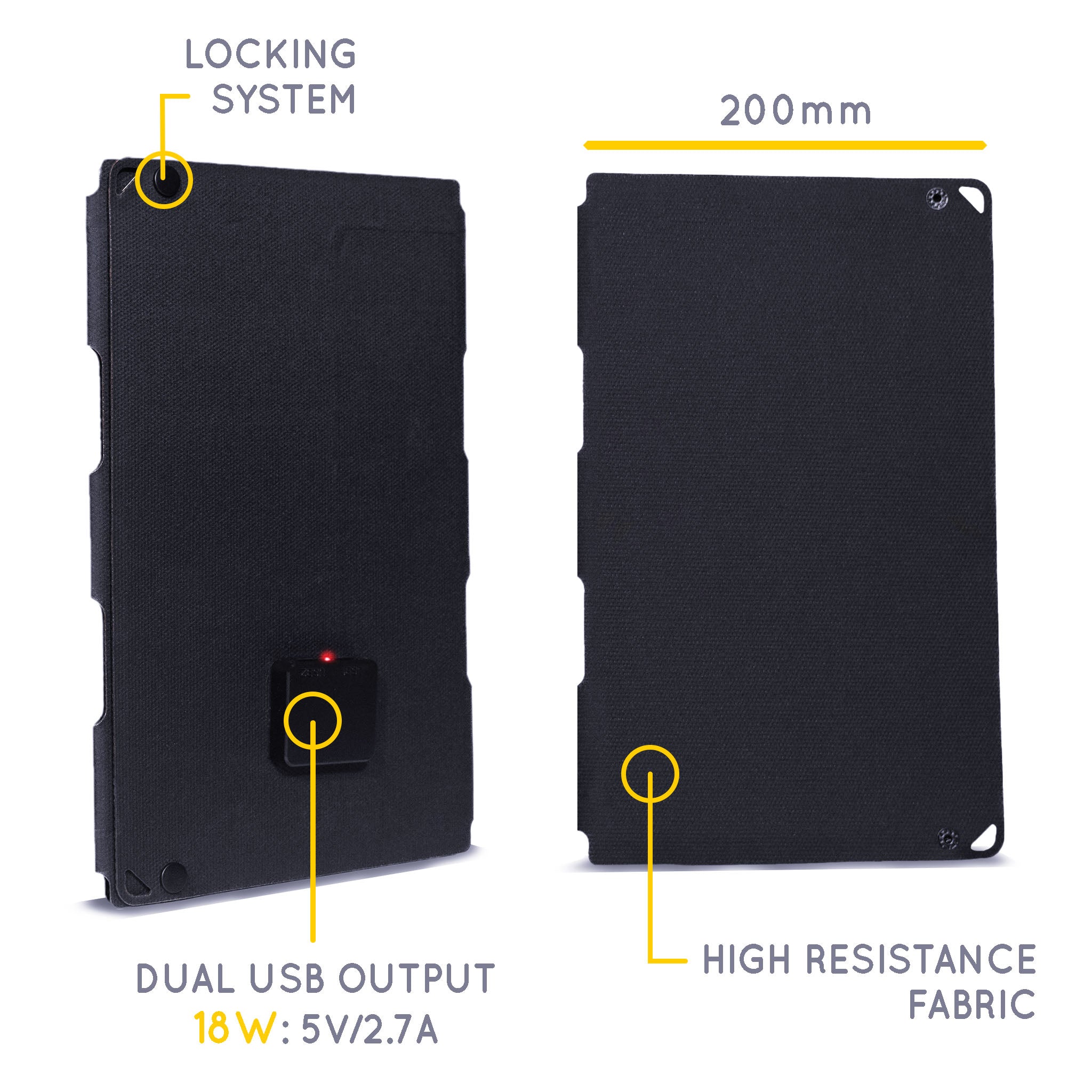Fusion Flex 24" pannello solare portatile Sunslice 5 Pannello solare portatile Fusion Flex 24 Sunslice 71787