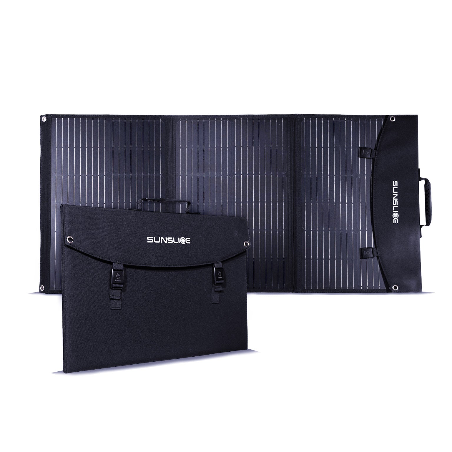 Sunslice 100W tragbares und faltbares Solarpanel 1 Sunslice 70609 Tragbares und faltbares Solarmodul 100W