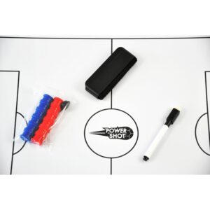 Tactisch magneetbord voetbal 90 x 60cm Powershot 41224