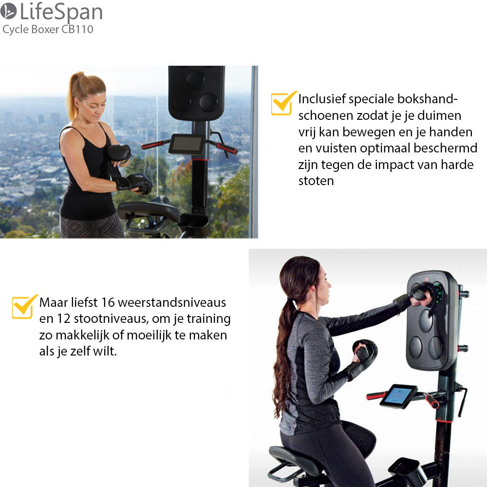 Box-trainer CB110" exercise bike LifeSpan Fitness 4 Box trainer CB110 LifeSpan Fitness 98924