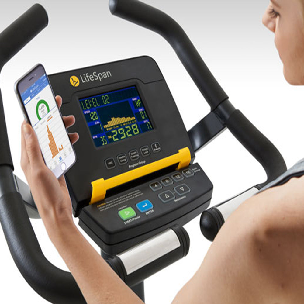 Bicicleta de exercício Hometrainer Upright Bike C3i" LifeSpan Fitness 2 Bicicleta vertical Hometrainer C3i LifeSpan Fitness 72633