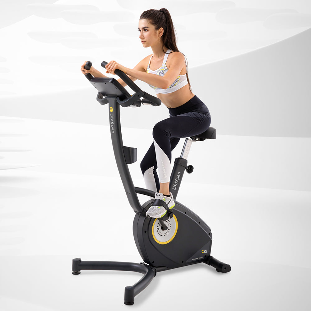 Bicicleta de exercício Hometrainer Upright Bike C3i" LifeSpan Fitness 6 Bicicleta vertical Hometrainer C3i LifeSpan Fitness 76589