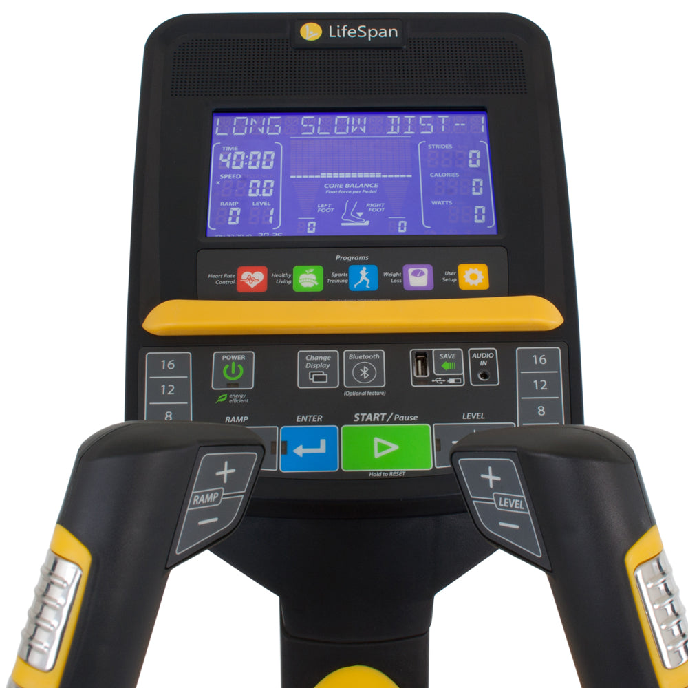 Elliptical Cross trainer E3i+" elliptical trainer LifeSpan Fitness 6 Velo elliptique semi professionnel Elliptical Cross trainer E3i LifeSpan Fitness 82215