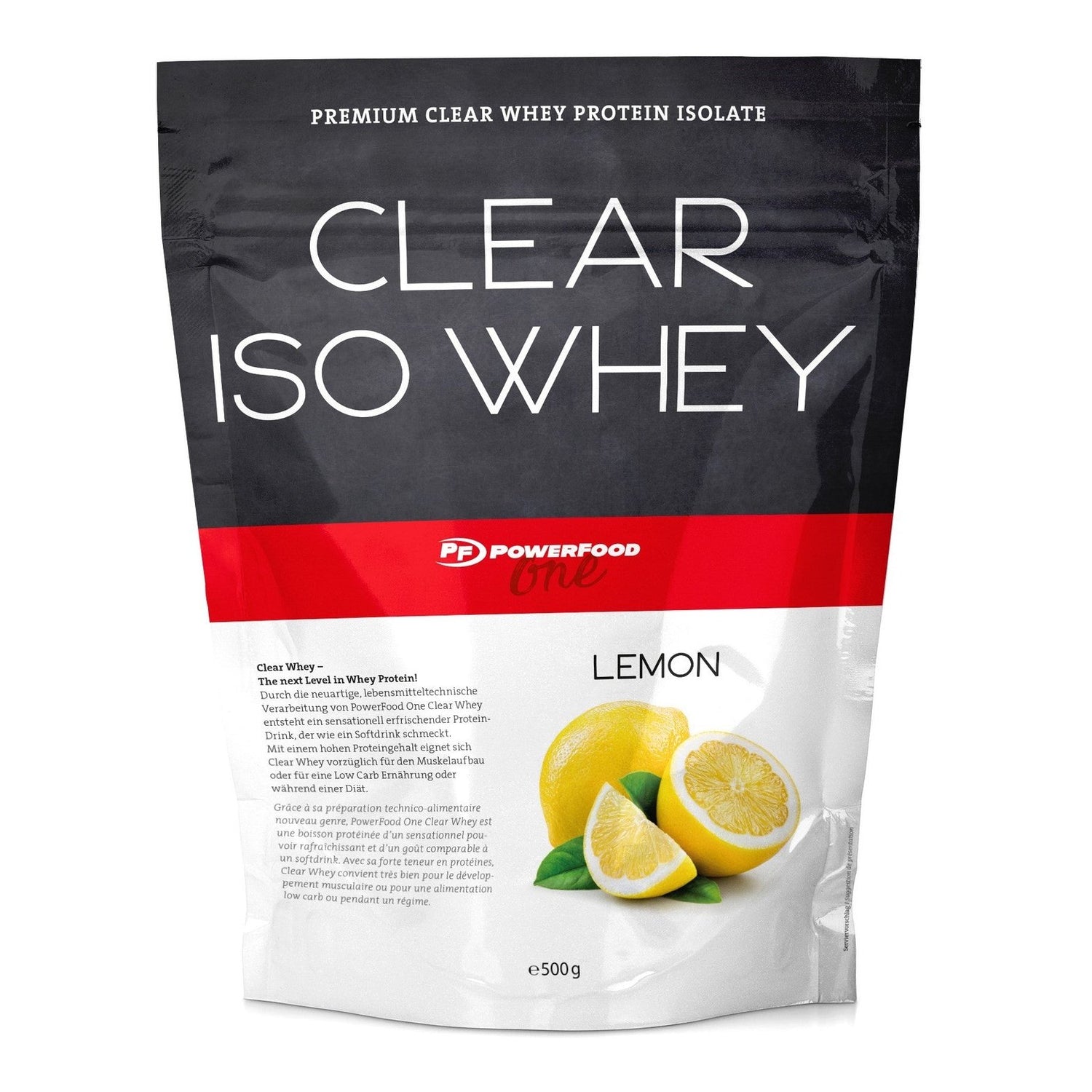 Clear Iso Whey 500g Powerfood One 1 Clear Iso Whey 500g Powerfood One 75354