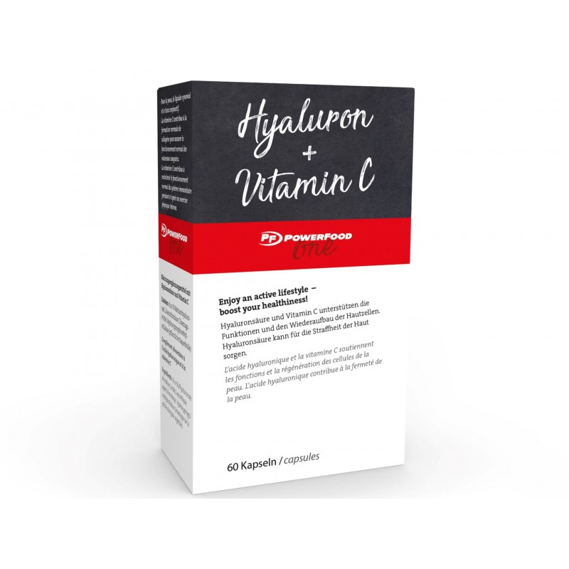 Hyaluron Vitamina C 60caps Powerfood One 1 Hyaluron Vitamina C 60caps Powerfood One 26598