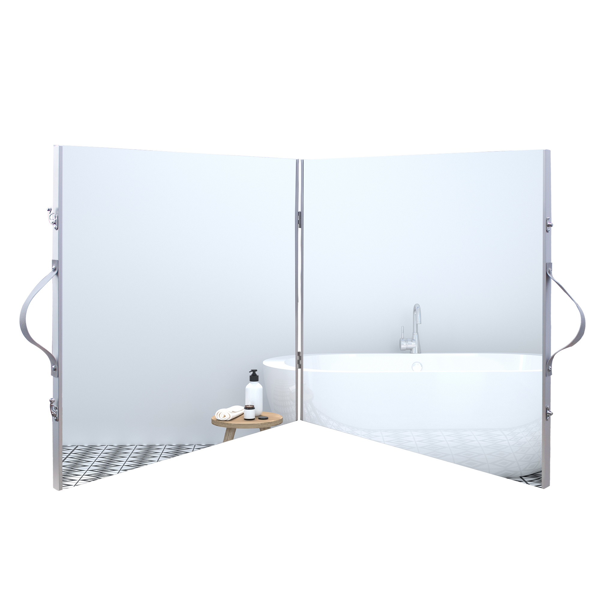 Miroir sans verre pliable Ergovia 1 Miroir sans verre pliable Ergovia 39158