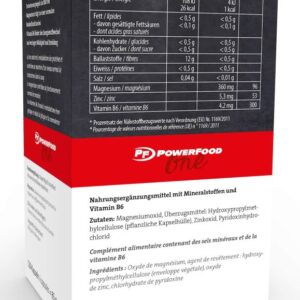 NutritionnValues Zma 120caps Powerfood One