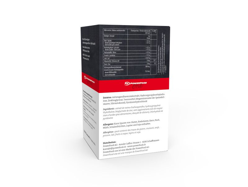 Valuesnutritrives Ashwagandha 120caps Powerfood One