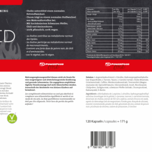 Valuesnutritrives Shred 120cáps Powerfood One