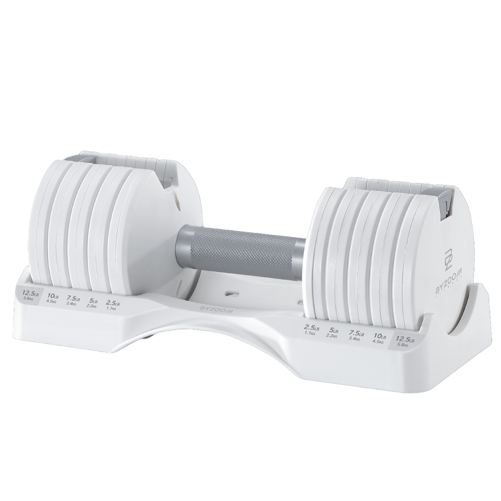 Mancuerna ajustable Byzoom Fitness "Pure Series" de 5,6 kg - Imagen 2