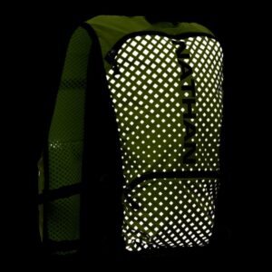 QuickStart 2.0" reflective 4L trail vest Nathan 8 Nathan 4L reflective QuickStart 2.0 trail hydration vest 48814