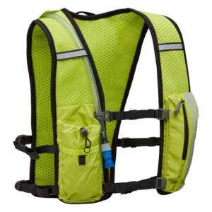QuickStart 2.0" reflective 4L trail vest Nathan 10 Nathan 83654 4L reflective QuickStart 2.0 trail hydration vest