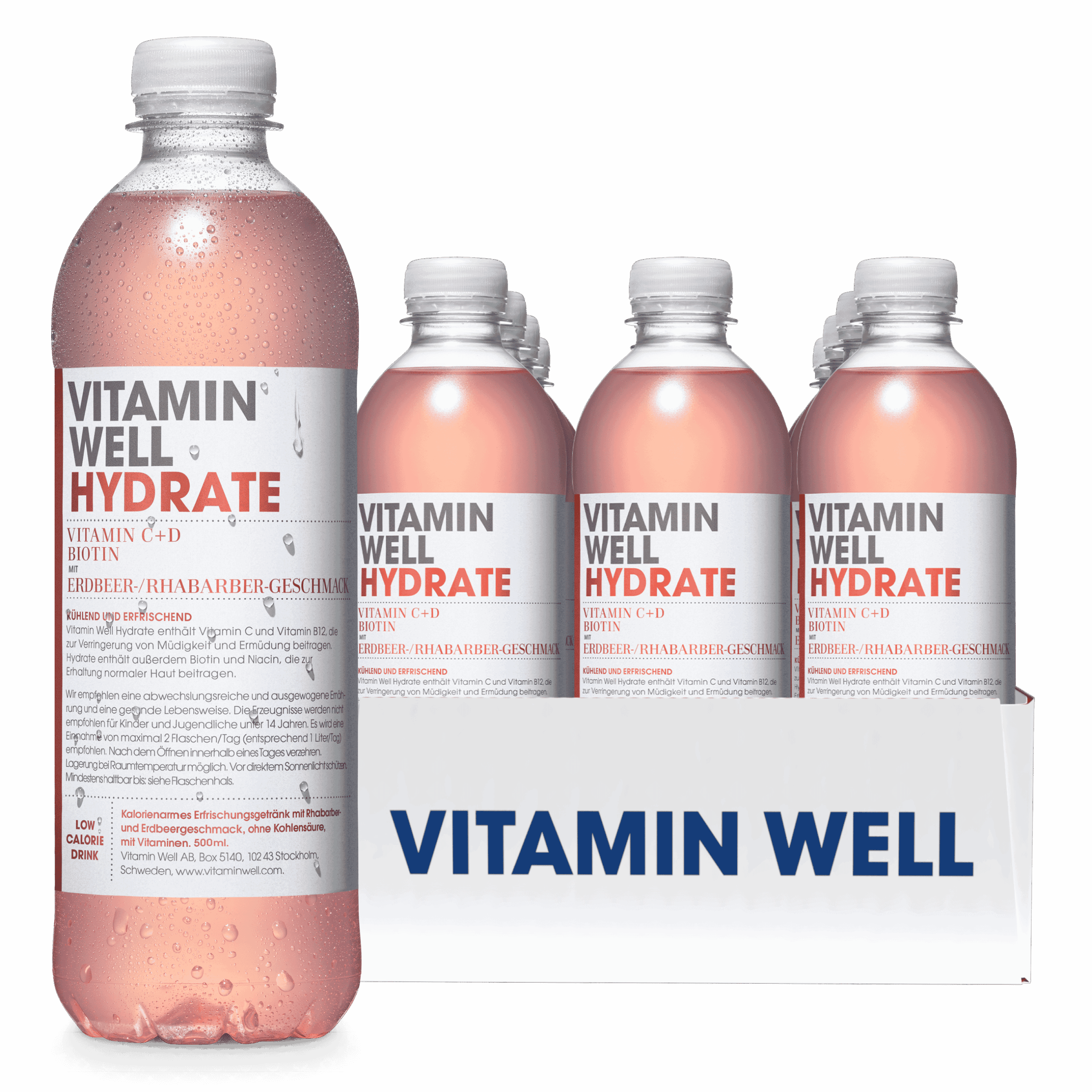Hidrata 500 ml Vitamin Well (paquete de 12) 1 Hidratar 500 ml Vitamin Well paquete de 12 28291