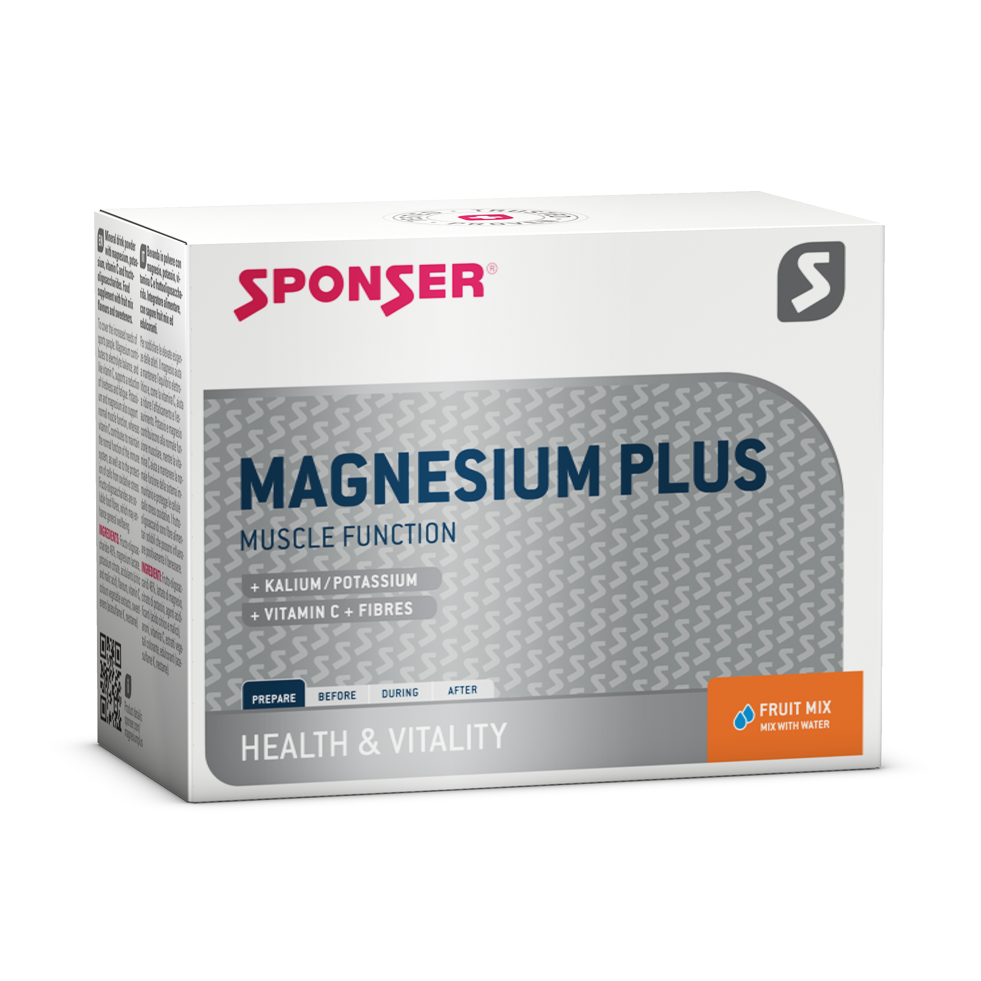 Magnésio Plus 6g Sponser (embalagem de 20) 1 Magnésio Plus 6g Patrocinador embalagem de 20 6953