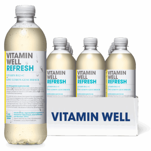 Refresh 500ml Vitamin Well lot de 12 33443