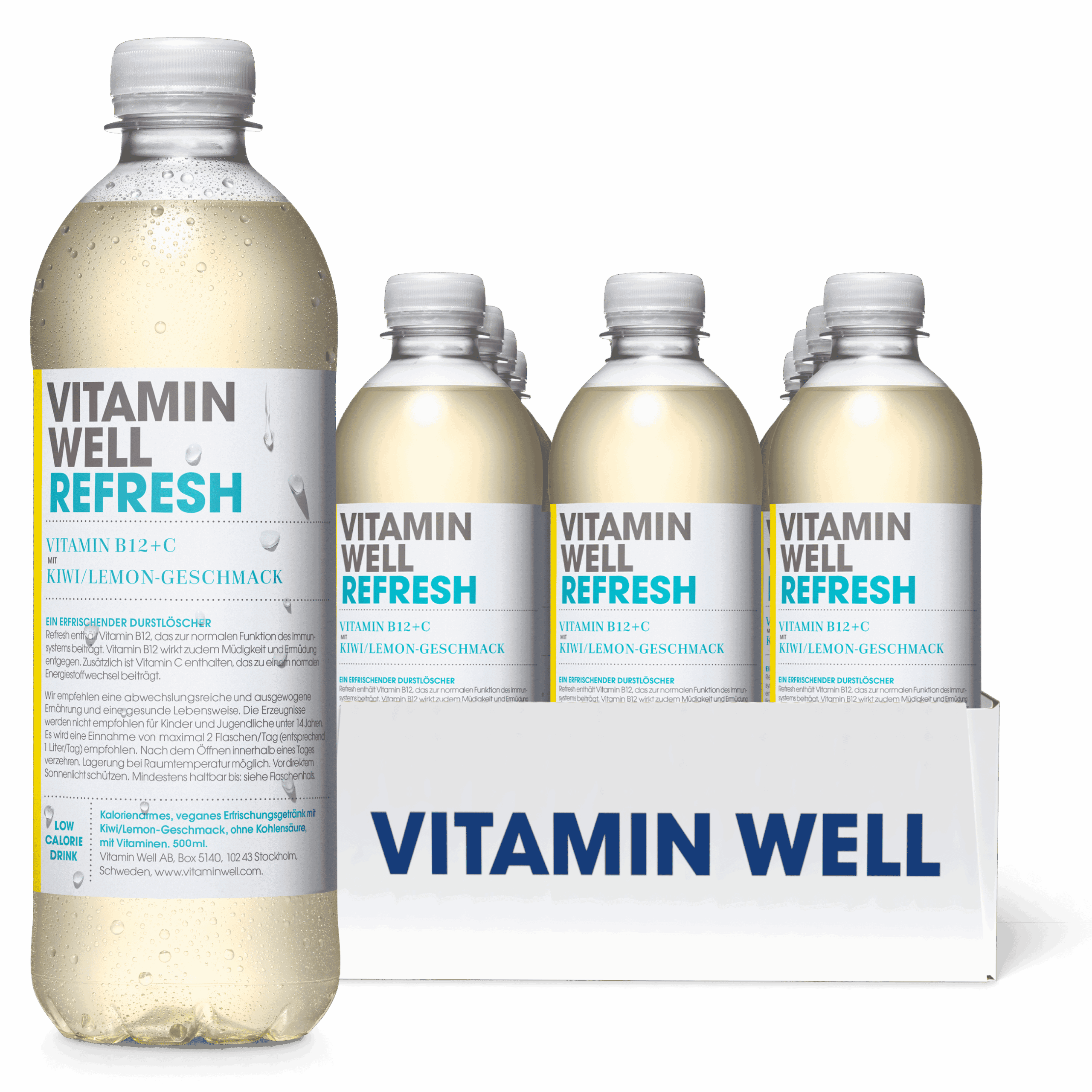 Refresh 500ml Vitamin Well (Packung mit 12 ) 1 Refresh 500ml Vitamin Well 12er Pack 33443