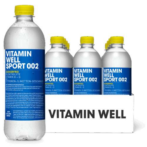 Sport 002 500ml Vitamin Well pack of 12 86290