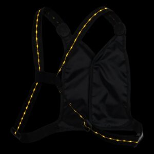 Colete de corrida "Laser Light Web" com iluminação LED reflectora Nathan 11 Nathan Colete de corrida com iluminação LED reflectora Laser Light Web 57602
