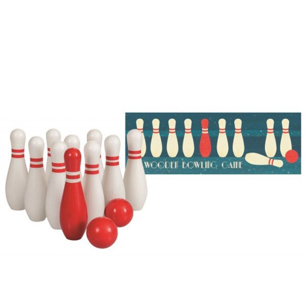 Jeu de bowling en bois Egmont Toys 27050