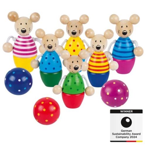 Goki Bowling spel Speedy muis 56055