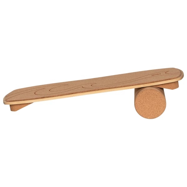 Goki Prancha de equilíbrio Waikiki Beach com rolo de cortiça 58805
