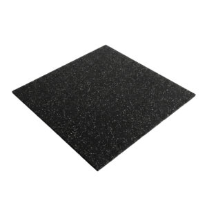 Rubberen vloer 100x100x2 cm voor binnen en buiten “Connect” GladiatorFit Sol en caoutchouc 100x100x2cm interieur et exterieur Connect GladiatorFit