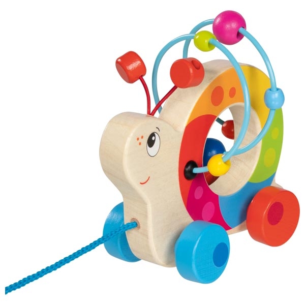 Boulier Escargot" trekauto Goki 2 Goki Slak telraam trekauto 41248