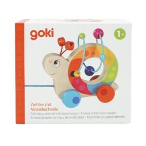 Boulier Escargot" trekauto Goki 6 Goki Slak telraam trekauto 49672