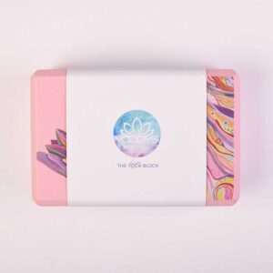 Lotusbloesem" yogasteen Yoggys 7 Yoggys Lotusbloesem yoga baksteen 30551