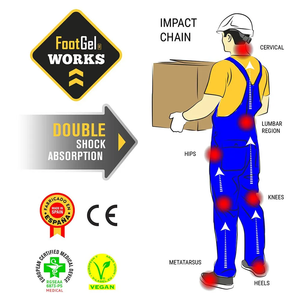 Works Einlegesohlen FootGel 22079