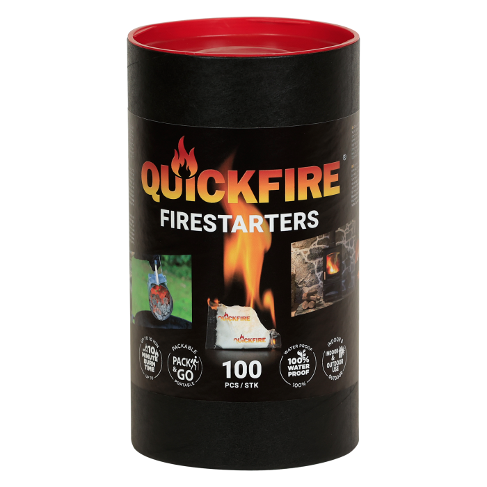 QuickFire Pacote de 100 iniciadores de fogo 20878