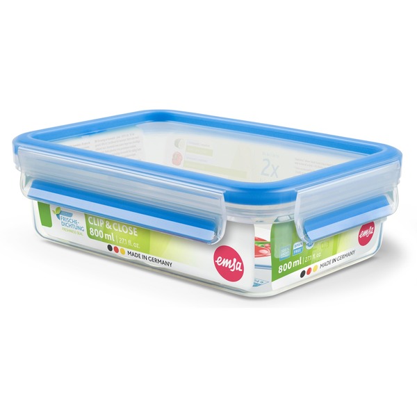 Emsa "Clip & Close" lata hermética para alimentos 4 Lata hermeticamente fechada para alimentos Clip Close Emsa 95068